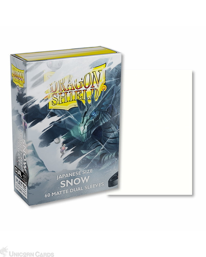 Dragon Shield Matte- Dual Matte Snow Japanese (60)