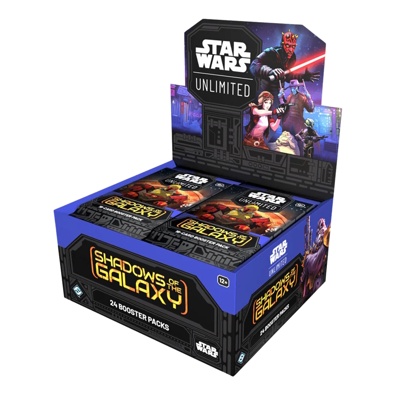 Star Wars: Unlimited Shadows of the Galaxy Booster Box (24 Packs)
