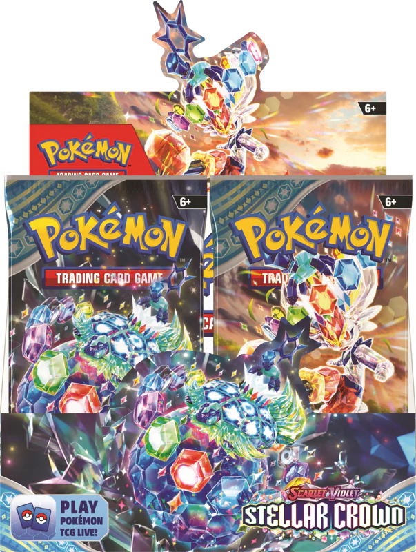 Stellar Crown Booster Box (36 Packets): Pokémon TCG: Scarlet & Violet