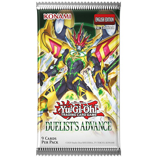 Yu-Gi-Oh! Sealed Booster Pack Duelist's Advance (9 Cards)