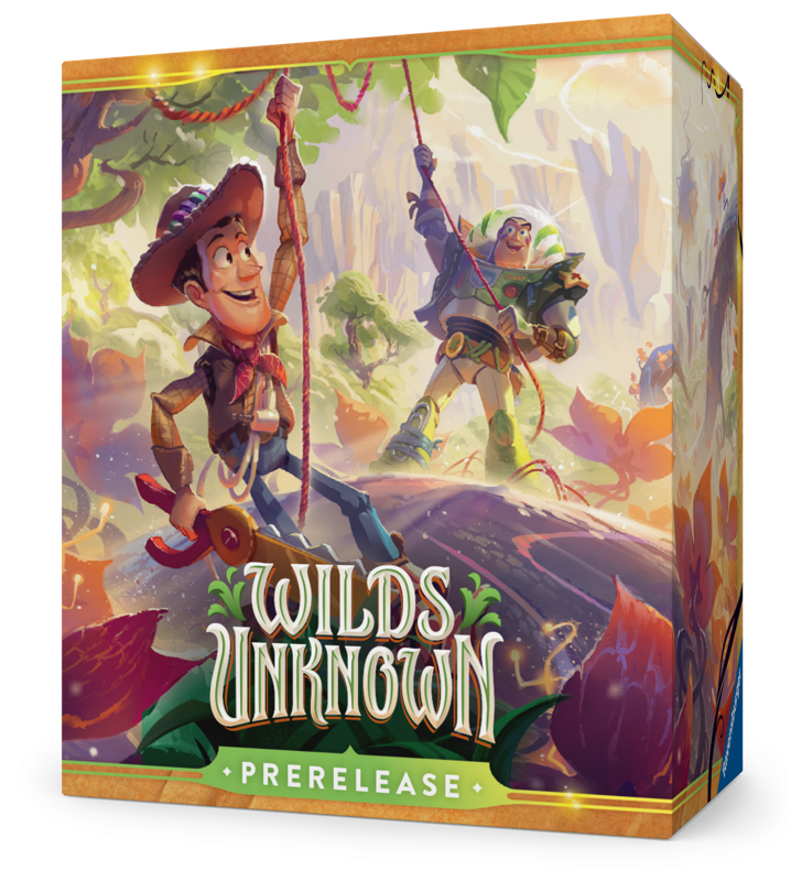 Disney Lorcana Wilds Unknown Pre Release Pack
