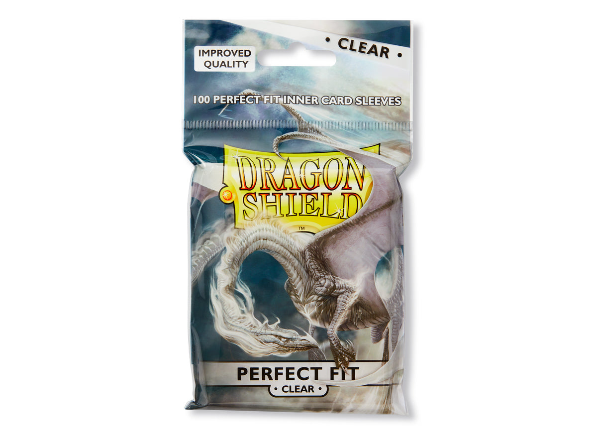 Dragon Shield Perfect Fit inner Sleeves Standard Size Clear
