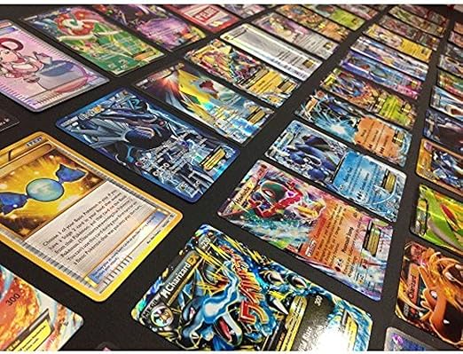 Pokemon TCG : 100 CARD LOT RARE, COMMON, UNC, HOLO & GUARANTEED EX OR FULL ART