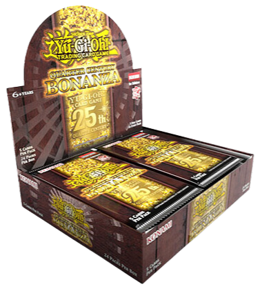 Yu-Gi-Oh! Sealed Booster BOX Quarter Century Bonanza (24 packs)