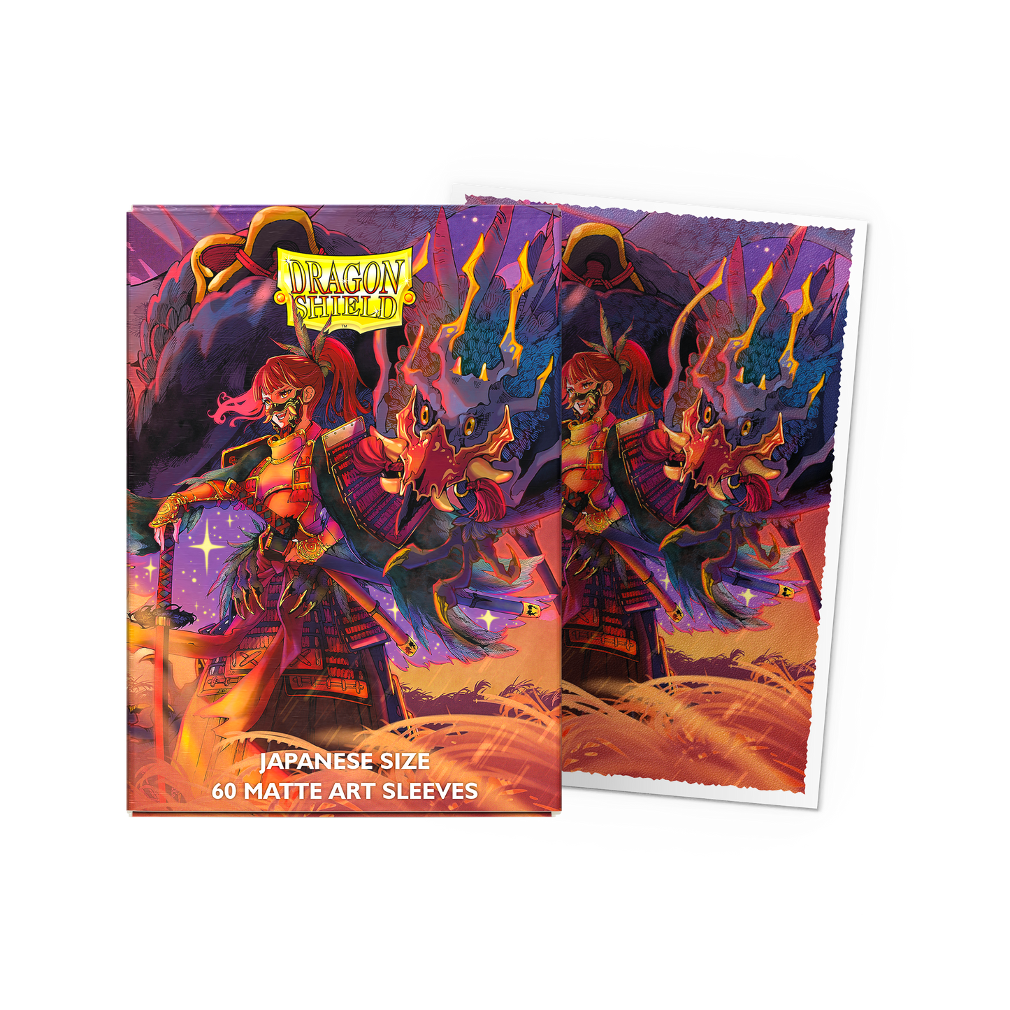 Dragon Shield - Matte Art Japanese Size Sleeves 60pk - The Fallen