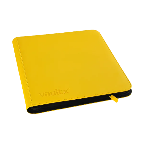 12-Pocket Exo-Tec® Zip Binder Yellow