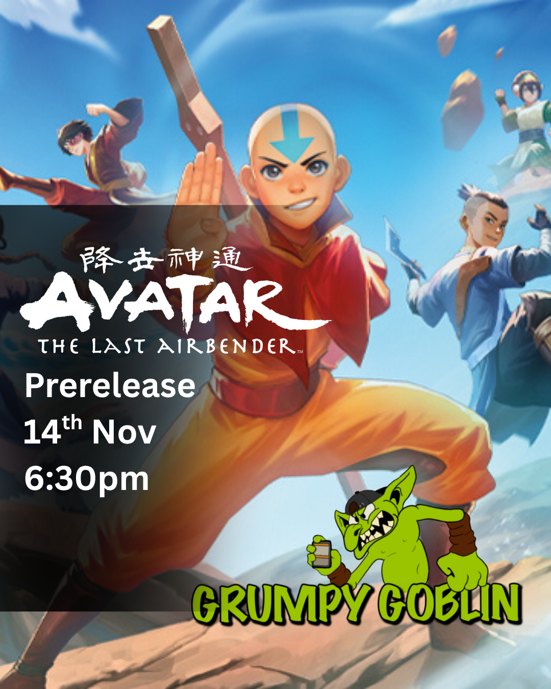 Avatar: The Last Airbender Prerelease