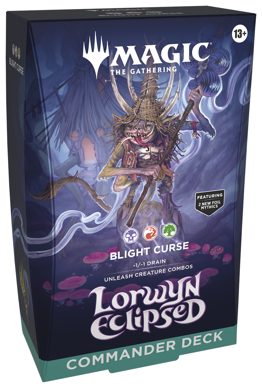 ***PREORDER*** Lorwyn Eclipsed Commander Deck - Blight Curse