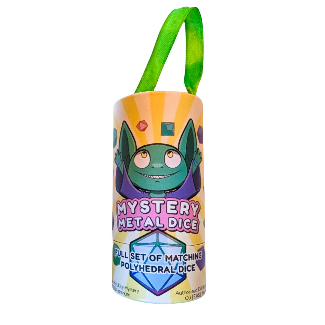 Mystery Metal Dice - Full Polyhedral Set