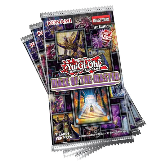 Yu-Gi-Oh! Booster Pack Maze of Masters (7 Cards) (1st Edition) The Grumpy Goblin Yu-Gi-Oh! Booster Pack Maze of Masters (7 Cards) (1st Edition) The Grumpy Goblin
