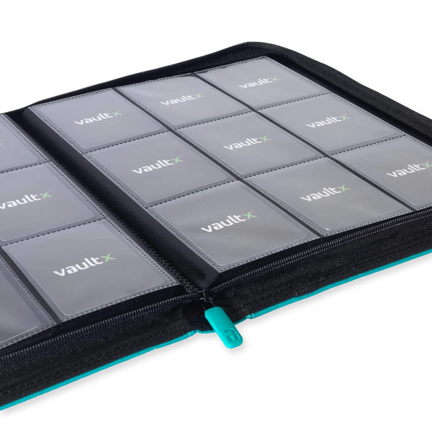 Vault X Exo Tec - Zip Binder 9-Pocket Ocean Blue
