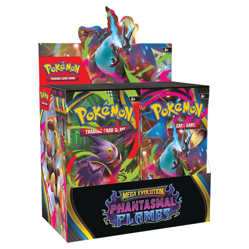 Pokemon TCG: Mega Evolution Phantasmal Flames - Booster Display Box