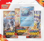 Scarlet and Violet Surging Sparks 3 Pack Blister Quagsire