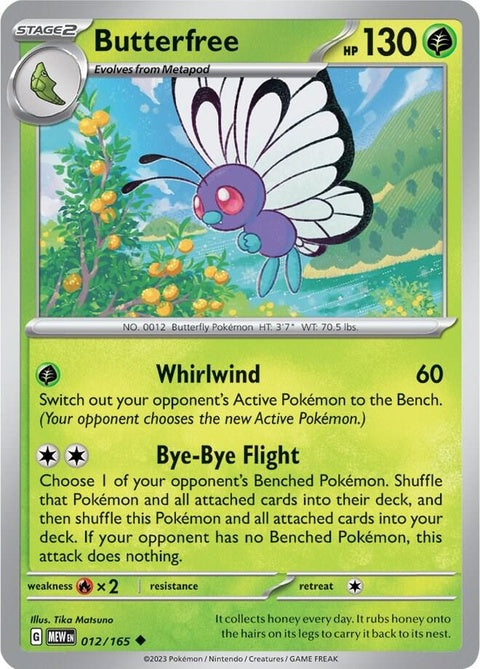12-butterfree