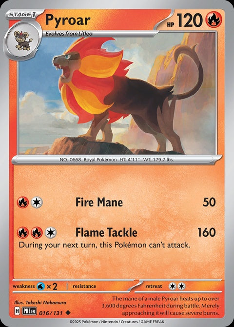16-pyroar