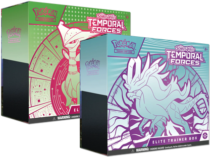 Pokémon TCG: Scarlet and Violet 5 - Temporal Forces - Elite Trainer Box: Walking Wake and Iron Leaves