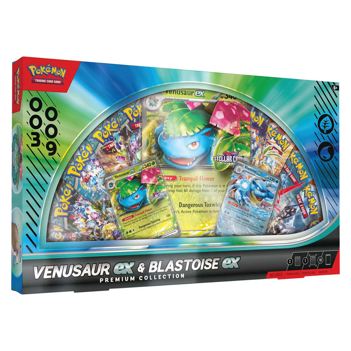 Pokemon Venusaur / Blastoise EX Premium Collection Box