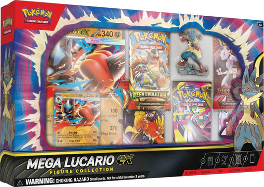 ***Preorder*** Pokemon TCG: Mega Lucario ex Figure Collection