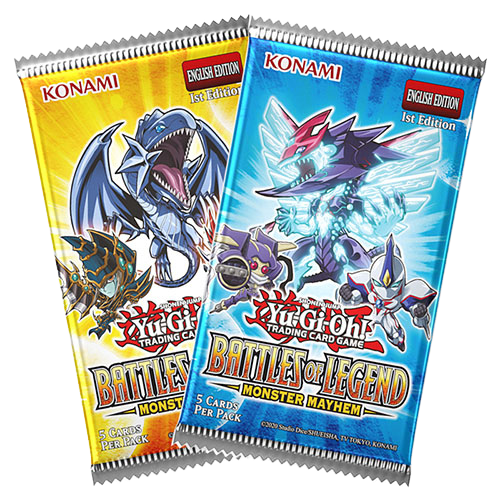 Yu-Gi-Oh! Battle of Legends: Monster Mayhem Booster Pack(5 Cards)