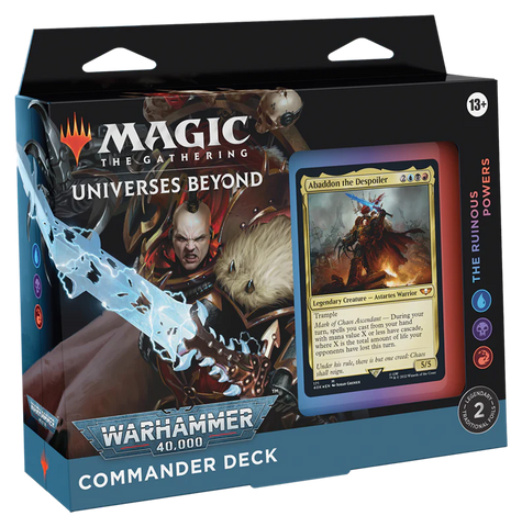 Magic the Gathering: Warhammer 40k - The Ruinous Powers Commander Deck