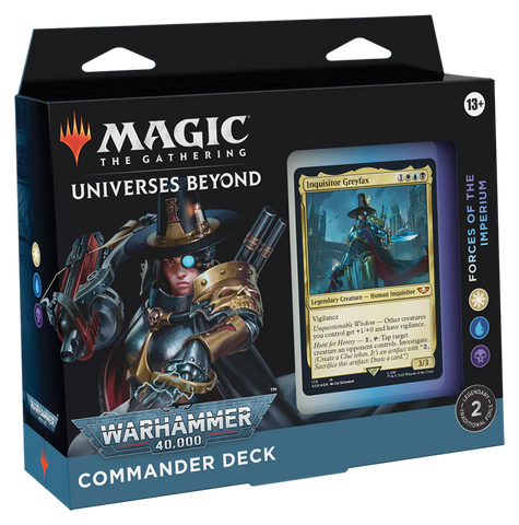 Magic the Gathering: Warhammer 40k - Forces of the Imperium Commander Deck