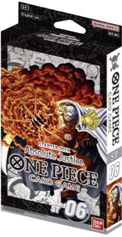 One Piece Card Game: Starter Deck - Navy (ST-06) - Absolute Justice