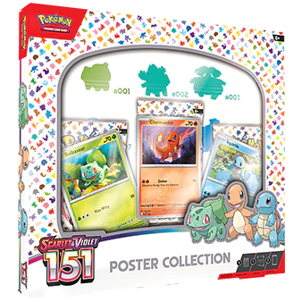 Pokémon TCG: Scarlet & Voilet 3.5: 151 – Poster Collection