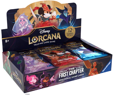 Disney Lorcana The First Chapter Booster Display (24 Packs)