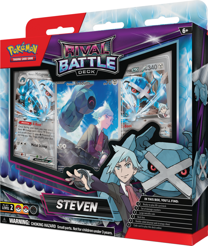 Pokemon Rival Battle Deck Steven