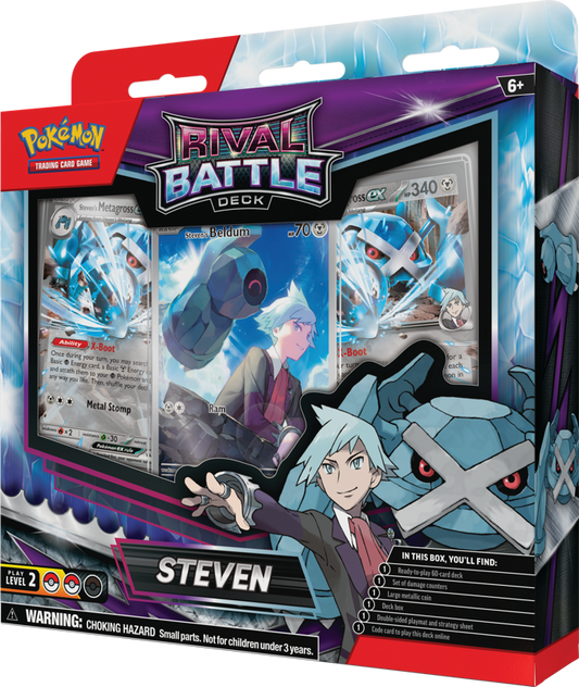 Pokemon Rival Battle Deck Steven
