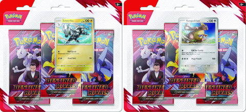 ***Preorder*** Pokemon TCG: Scarlet & Violet 10 - Destined Rivals - 3-Pack Blister