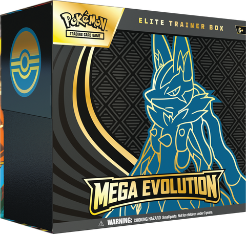 ***Preorder*** Pokemon TCG: Mega Evolution - Elite Trainer Box - Lucario