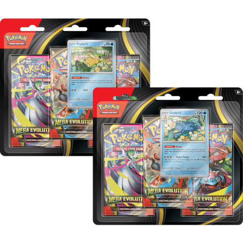 ***Preorder*** Pokemon TCG: Mega Evolution - 3-pack Blister