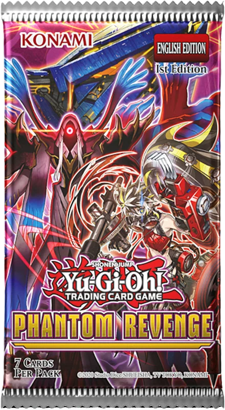 Yu-Gi-Oh! Sealed Booster Pack Phantom Revenge (7 Cards)