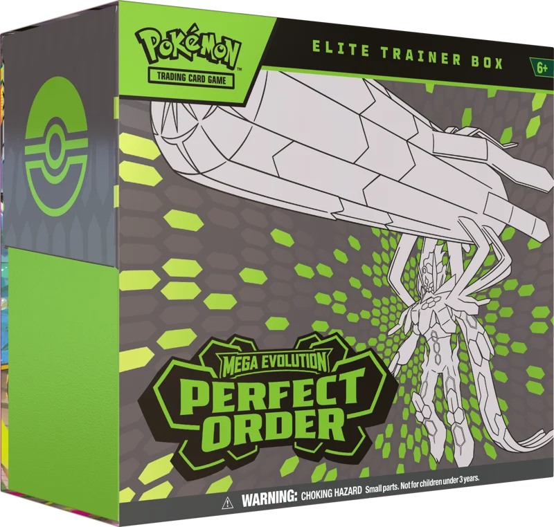 ***PREORDER*** Pokemon TCG: Mega Evolution Perfect Order -  Elite Trainer Box