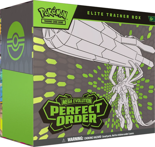 ***PREORDER*** Pokemon TCG: Mega Evolution Perfect Order -  Elite Trainer Box