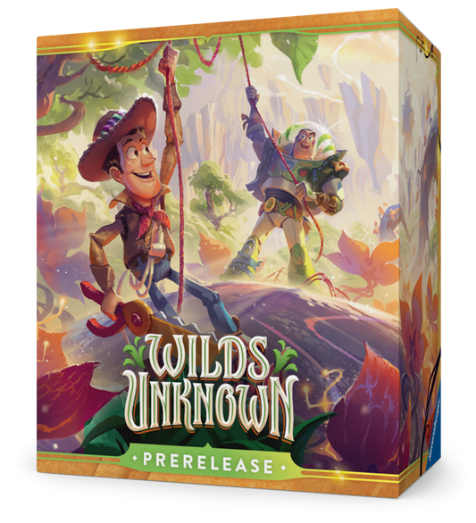 Disney Lorcana Wilds Unknown Pre Release Pack