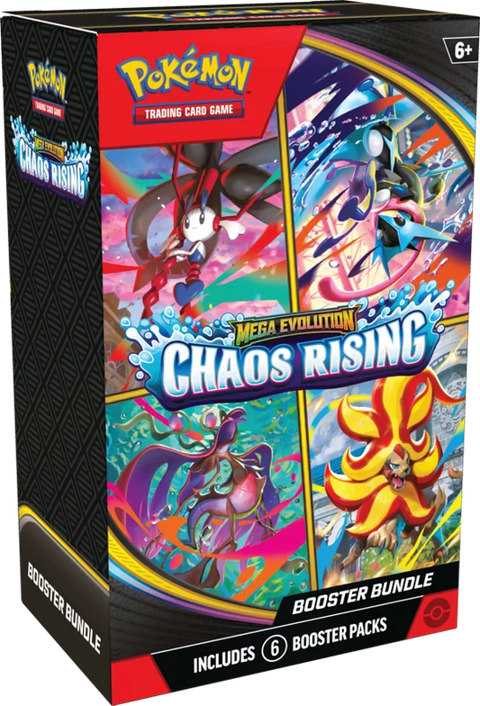***PREORDER*** Pokemon TCG: Mega Evolution Chaos Rising - Booster Bundle