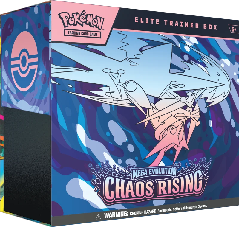 ***PREORDER*** Pokemon TCG: Mega Evolution Chaos Rising - Elite Trainer Box