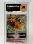 Ace 10 Gem Mint - Charizard Vstar Brilliant Stars #018