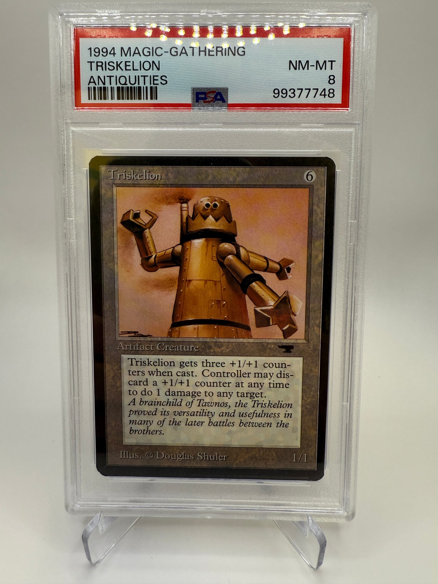 PSA 8 Near Mint/Mint - Triskelion Antiquities, Graded
