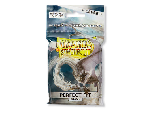 Dragon Shield Perfect Fit inner Sleeves Standard Size Clear