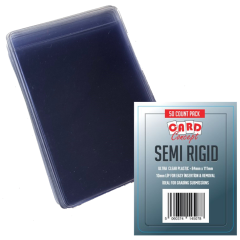 Semi Rigid Card Savers - Card Concept TCG Protectors