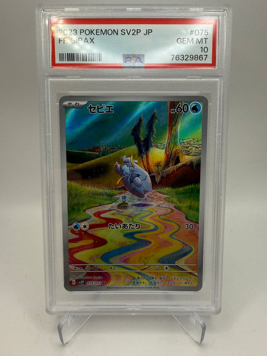 PSA 10 Gem Mint - Frigibax #075 Japanese Snow Hazard - Graded Pokemon