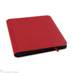 12-Pocket Exo-Tec® Zip Binder Fire Red