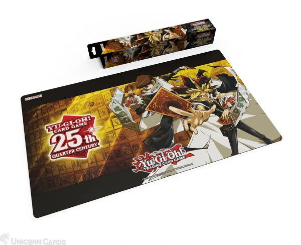 YuGiOh! Yugi & Kaiba Quarter Century Game Mat : Official Konami High-Quality Playmat