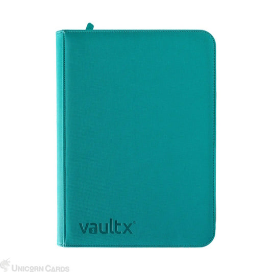9-Pocket Exo-Tec® Zip Binder Ocean Blue