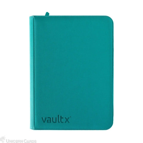 9-Pocket Exo-Tec® Zip Binder Ocean Blue