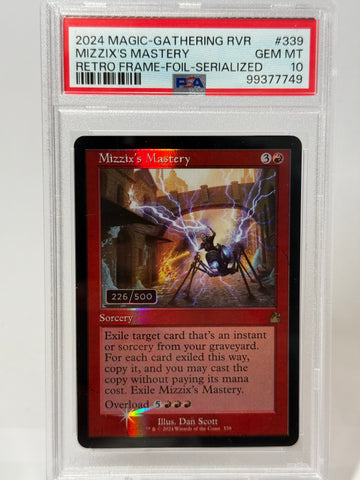 PSA 10 Gem Mint - Mizzix’s Mastery Retro Frame Foil Serialized #339