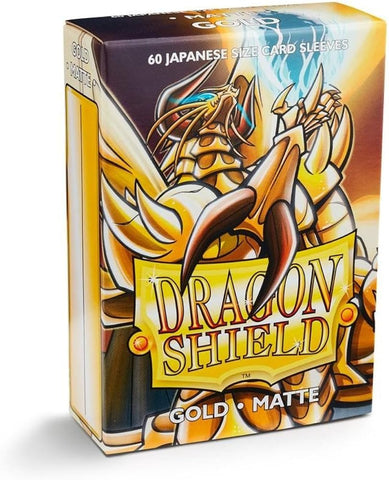 Dragon Shield Matte- Gold Japanese (60)